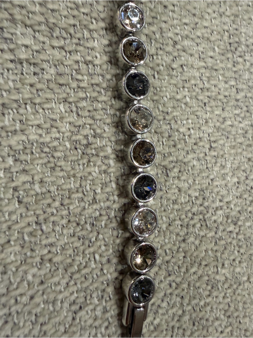 Touchstone Crystal by Swarovski nightfall ice bracelet